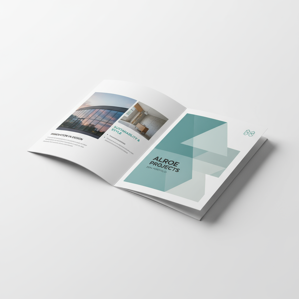 5.5 x 8.5 Saddle Stitch Booklet - View 1