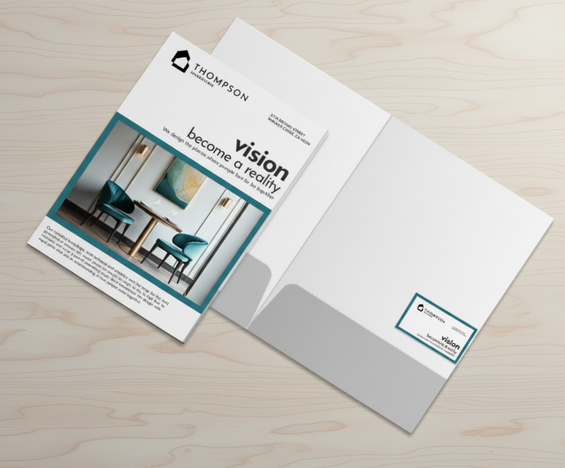 9 x 12 Pocket Folder - View 1