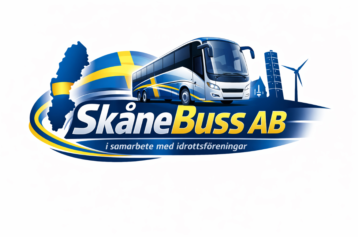 Norra Skåne Buss i vinterlandskap