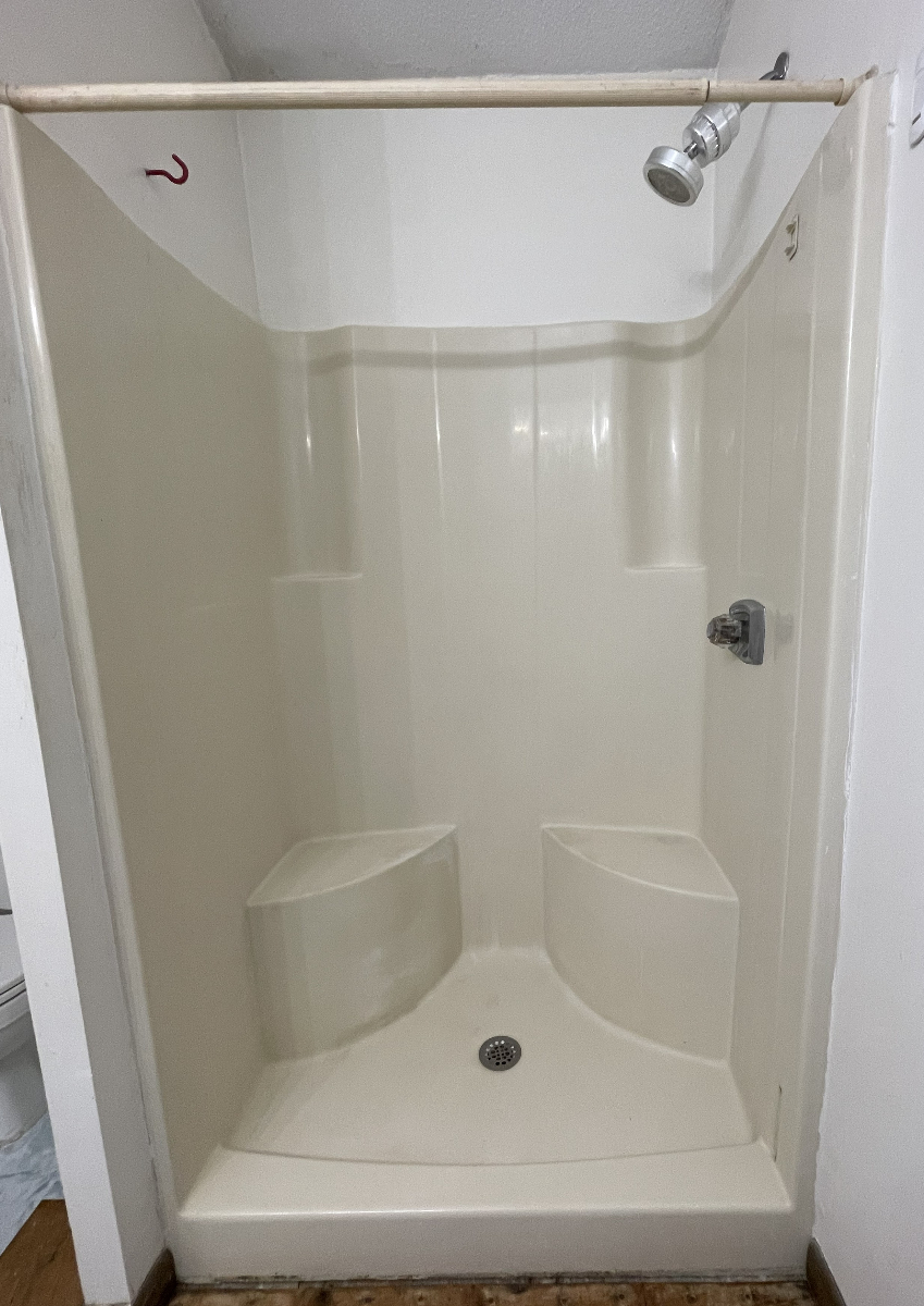 Before — Walk-In Shower Remodel in Hamden, CT