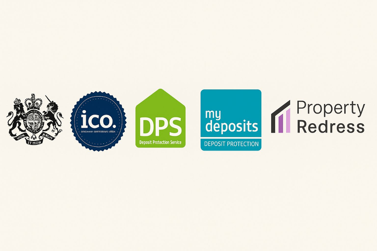 Professional Certifications - Royal Coat of Arms, ICO, DPS, MyDeposits, Property Redress