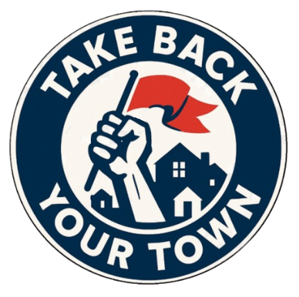 Take Back Your Town Movement Logo