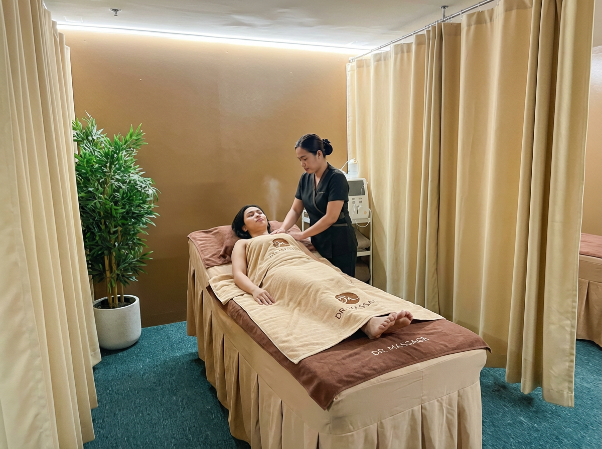Dr.massage Spa Reception and Waiting Area