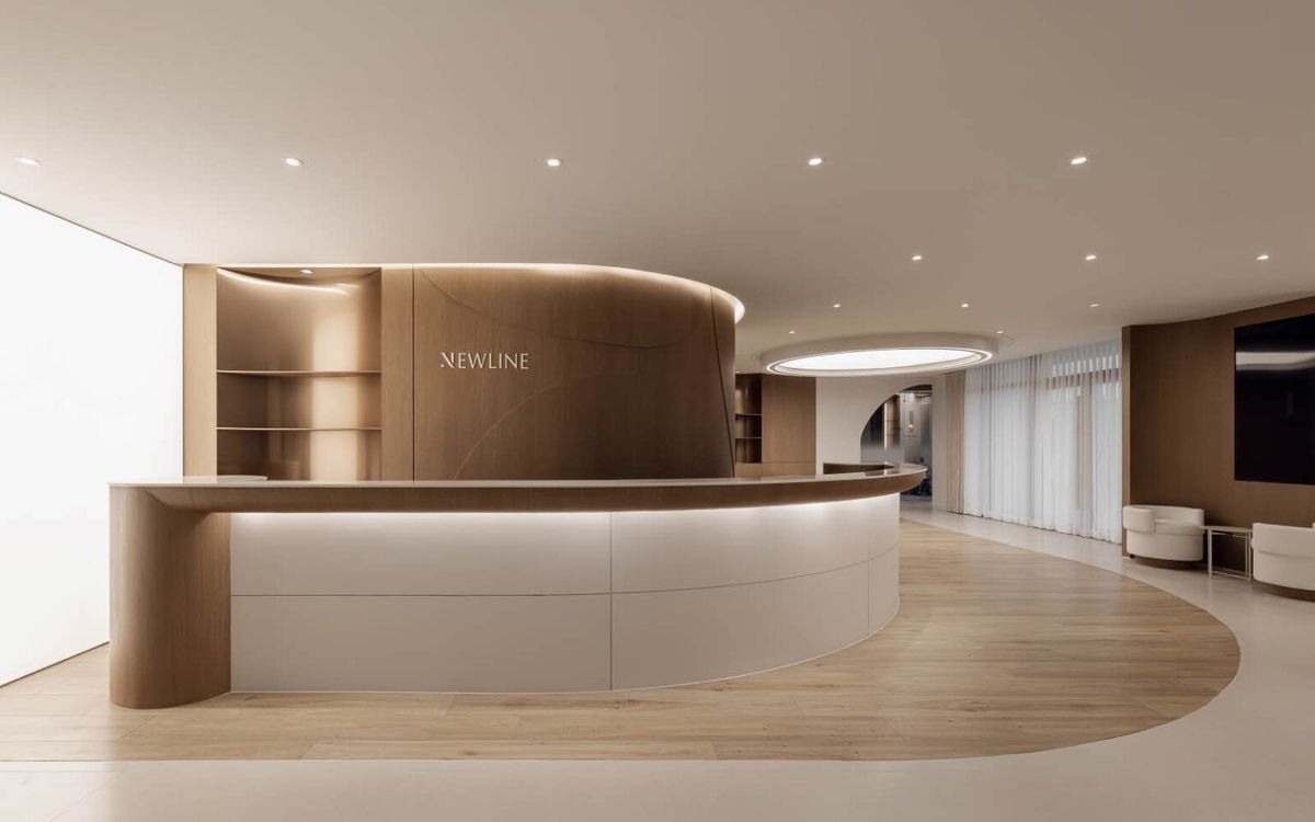 Luxury clinic interior in BGC