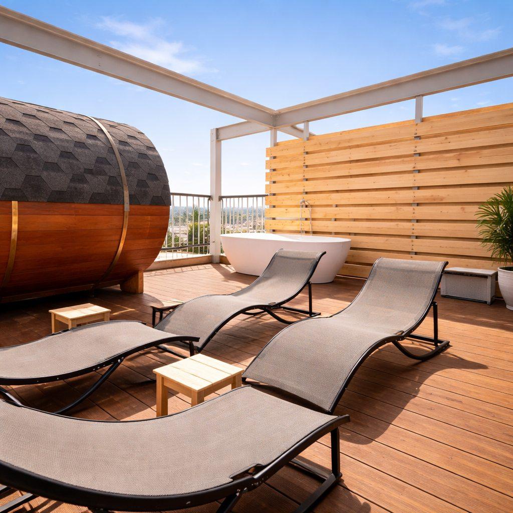 宮古島サウナSORA 星空の下の屋上貸切サウナ体験