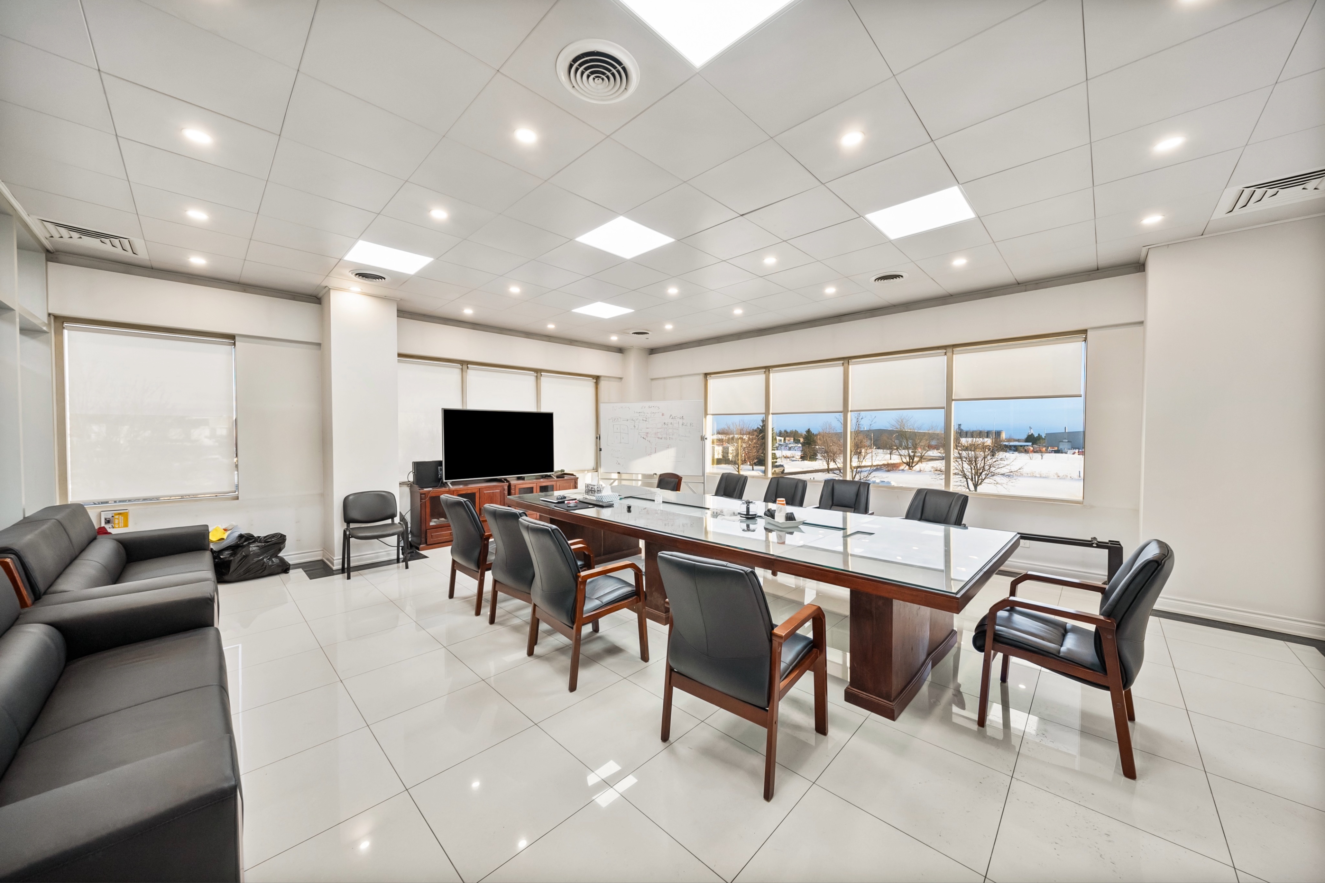 Aerial commercial photography main shot