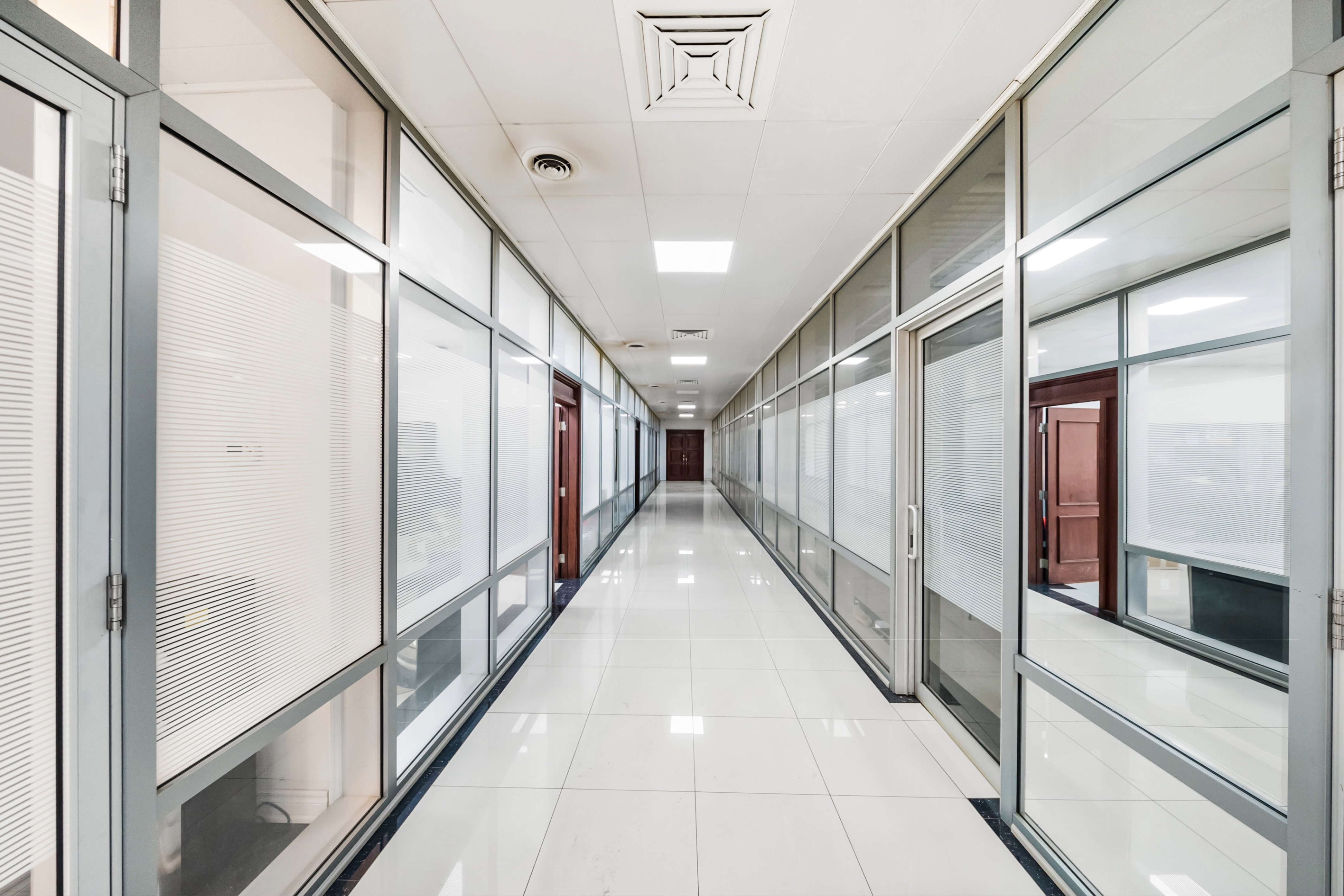 Aerial hotel resort commercial view