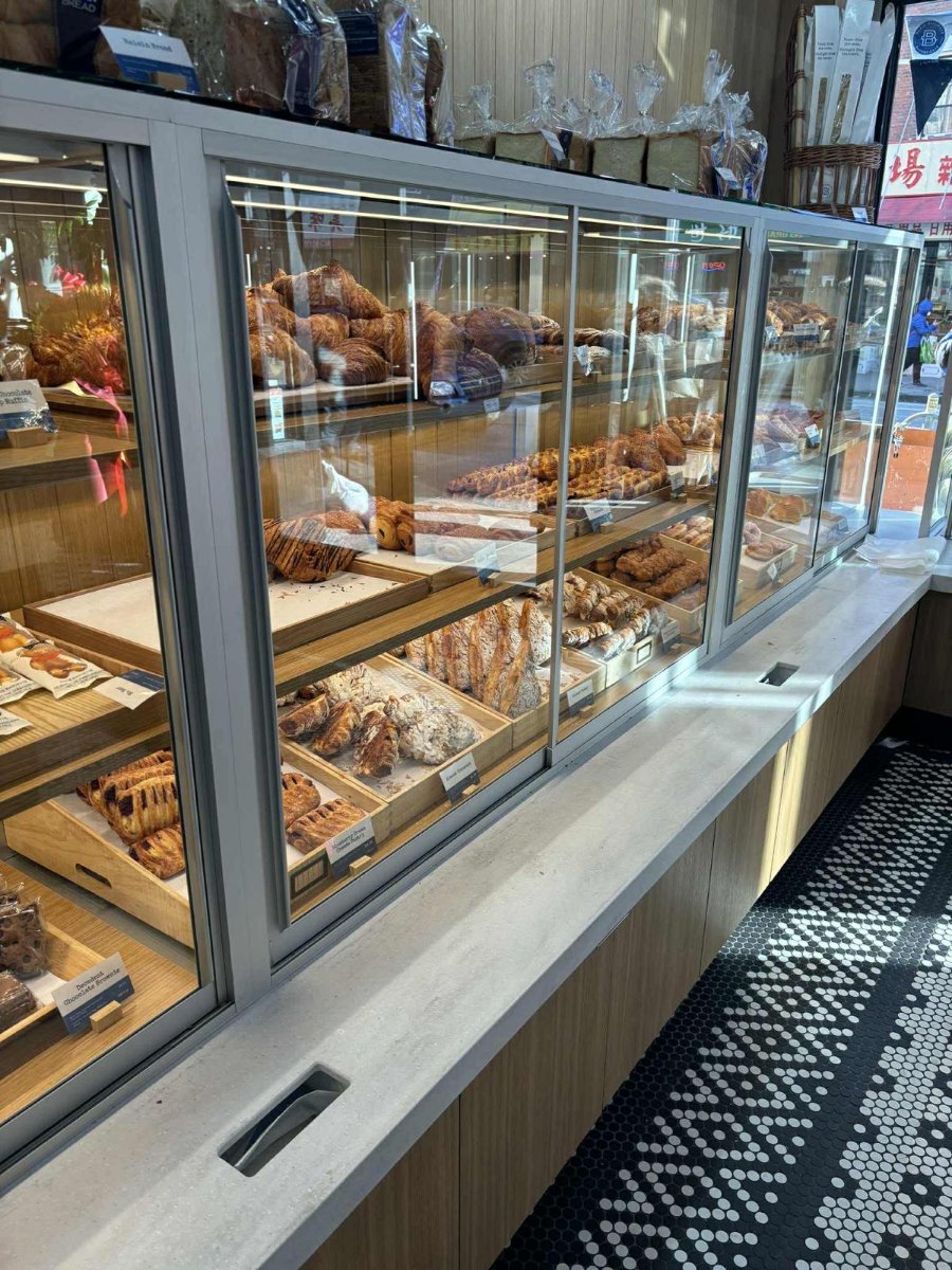 Boulangerie artisanale - Vitrines cristallines