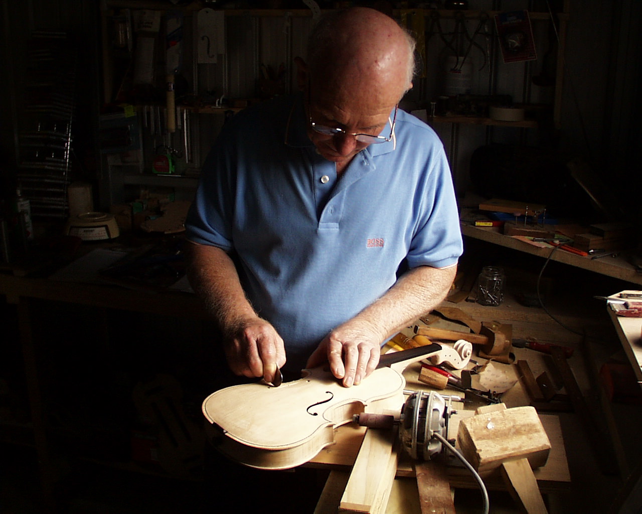 Tom Ferguson at work