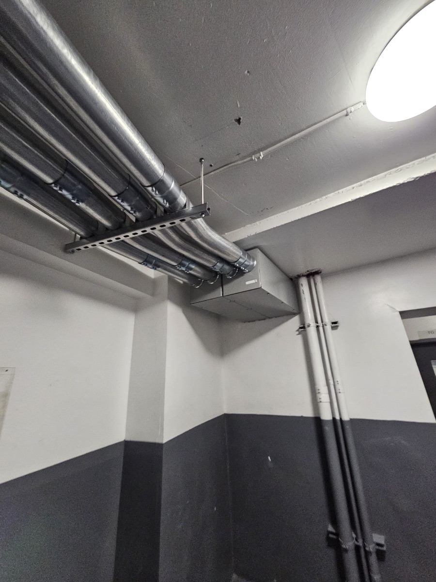 Conduit & Cable Tray – Parking Structure