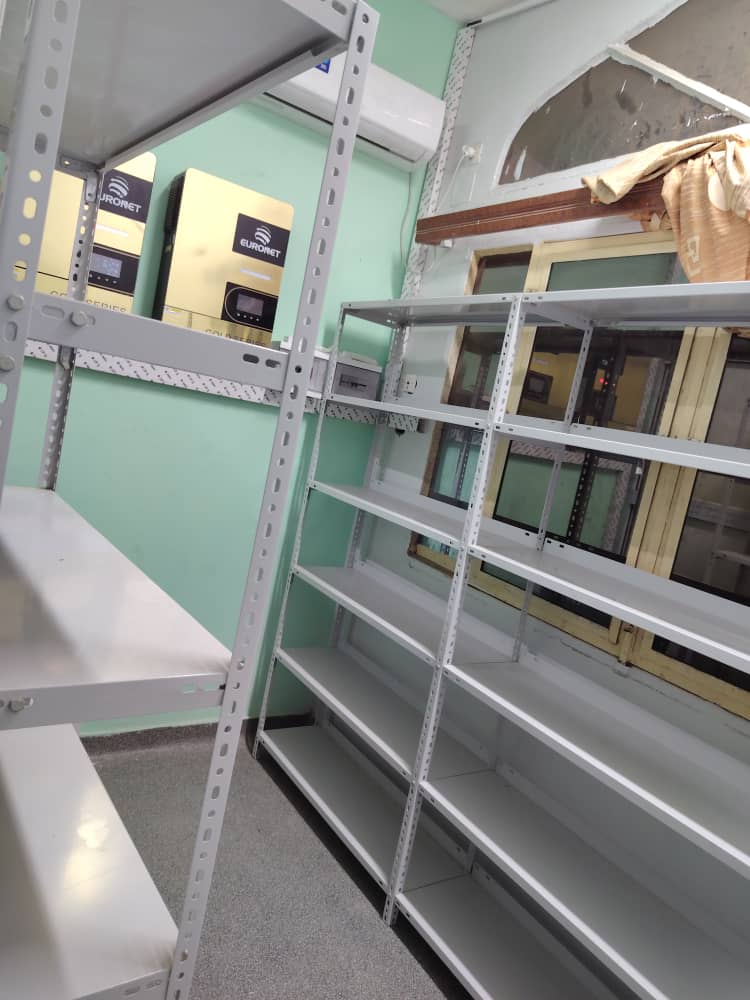 Salle de stock et équipements BIOMEDI-TCHAD