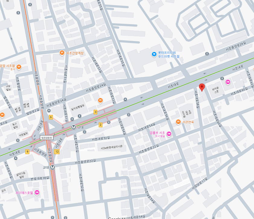 로스토리 법률사무소 위치 지도