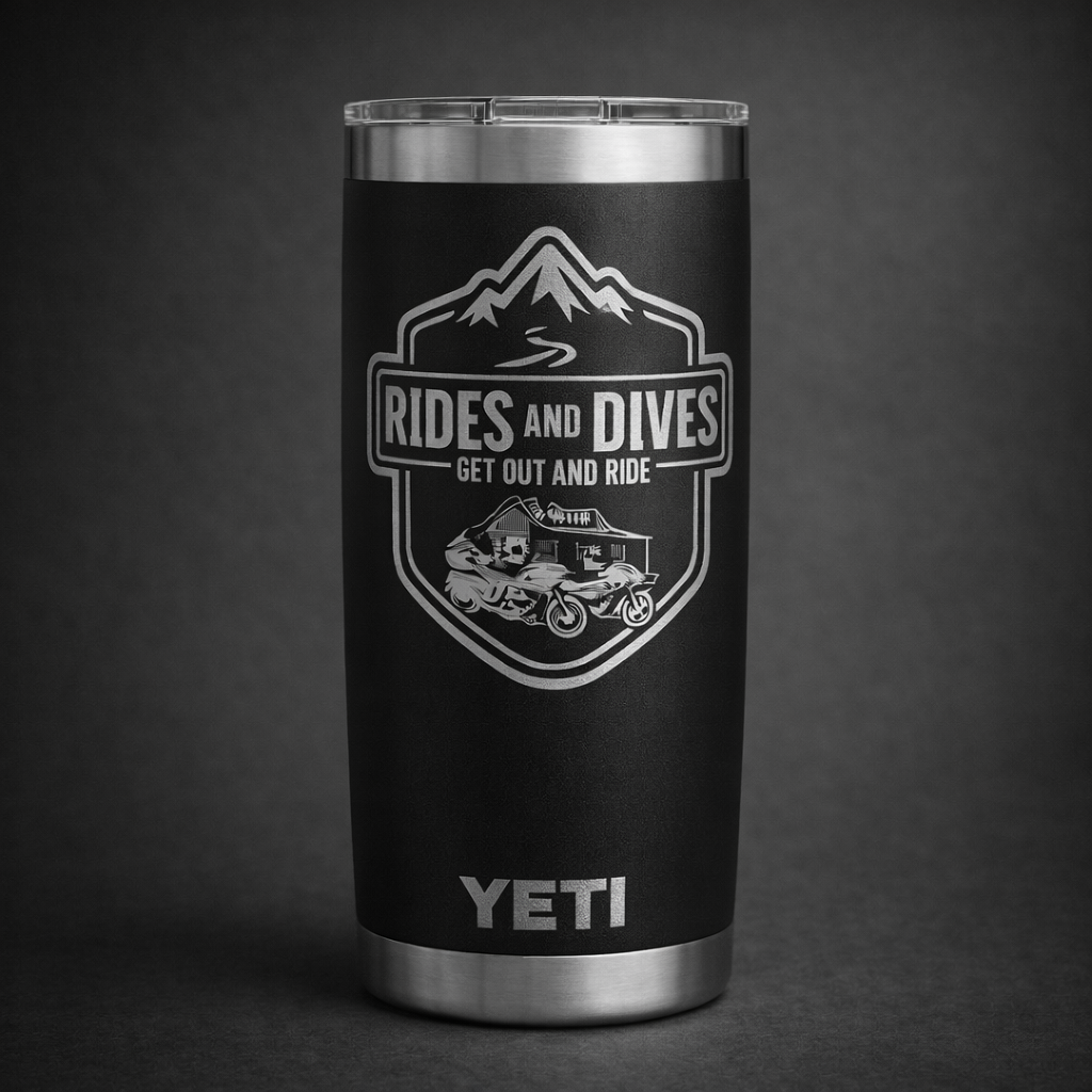 Rides & Dives YETI Tumbler