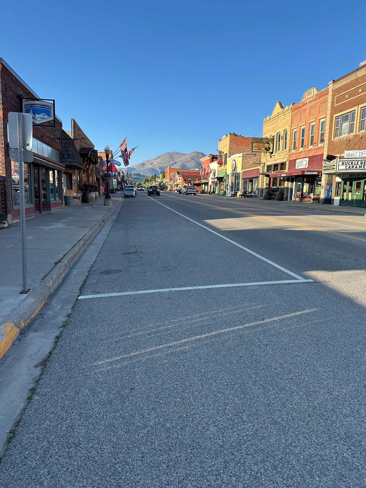 Summit views at 10,947 feet elevation