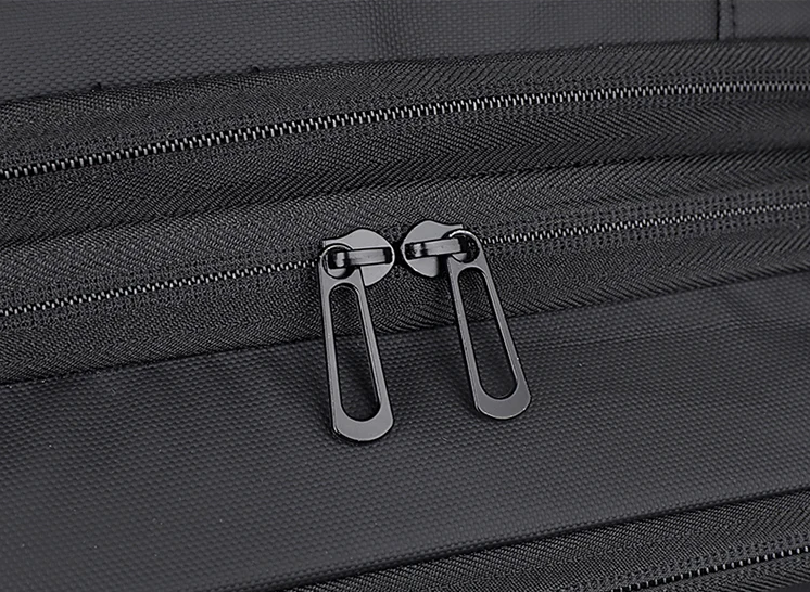 Detalhe do zíper Bagtron