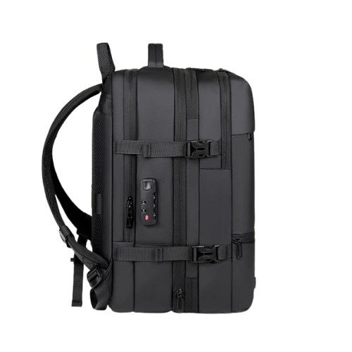 Dimensões da mochila CompactaMax - vista lateral