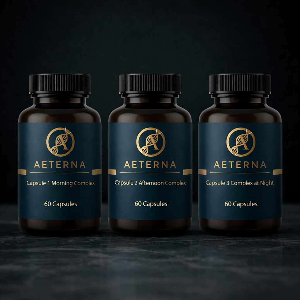 AETERNA Weekly Protocol - Sistema de 3 fórmulas coordinadas