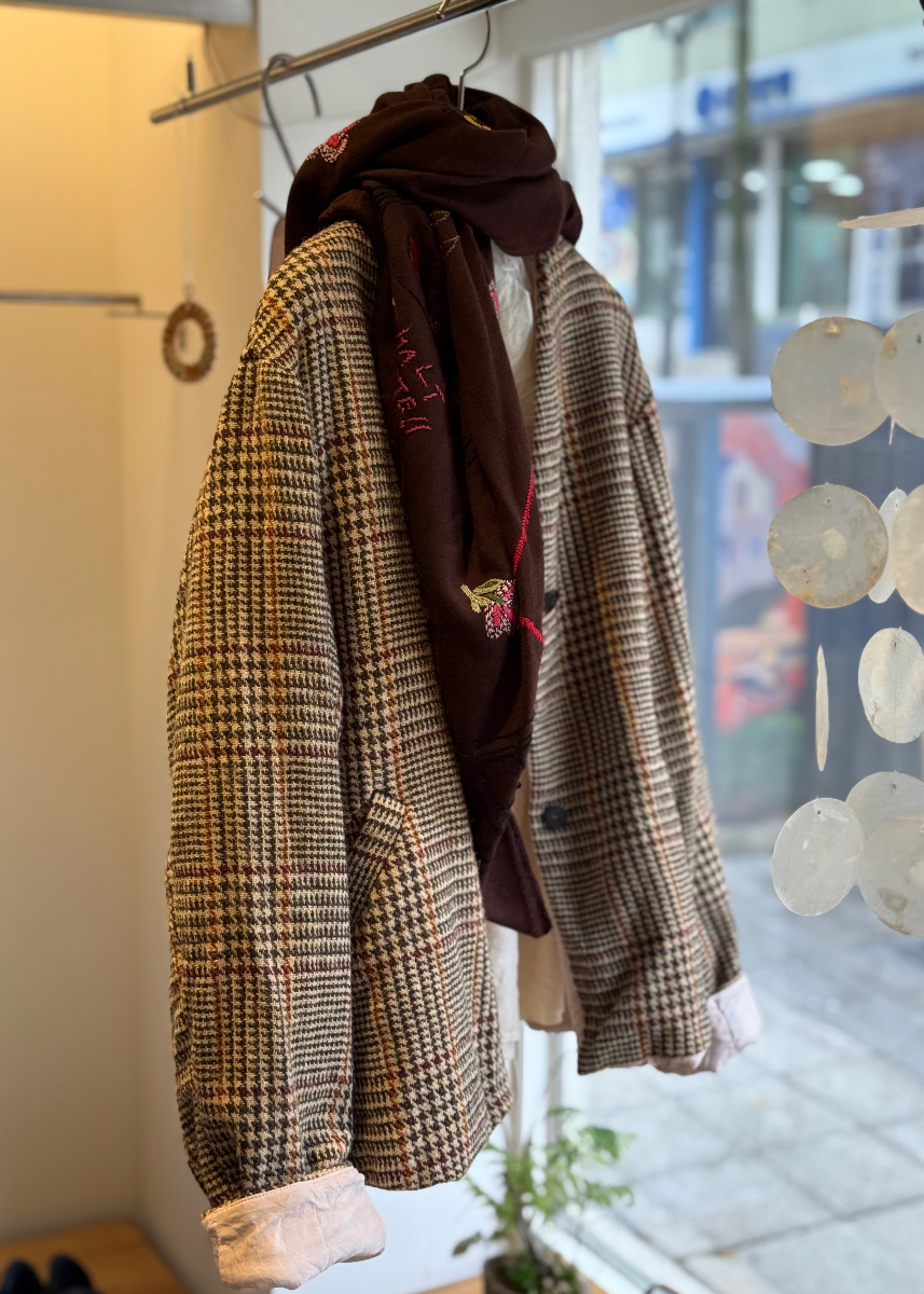 Konrad 제레미 자수 스카프