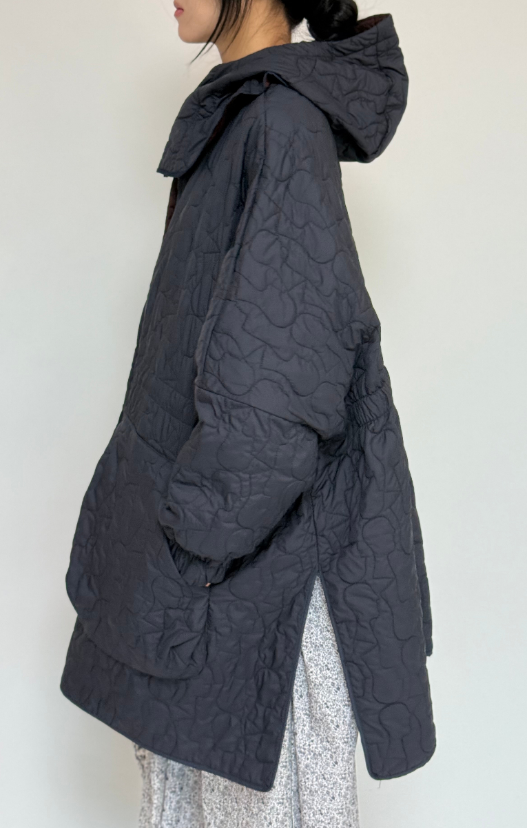 Konrad 성진 누빔 코트