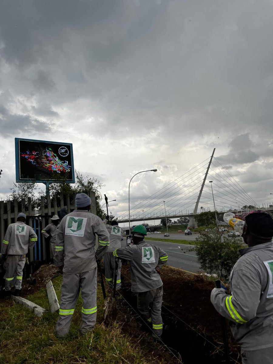 Migdal Property Group team on site