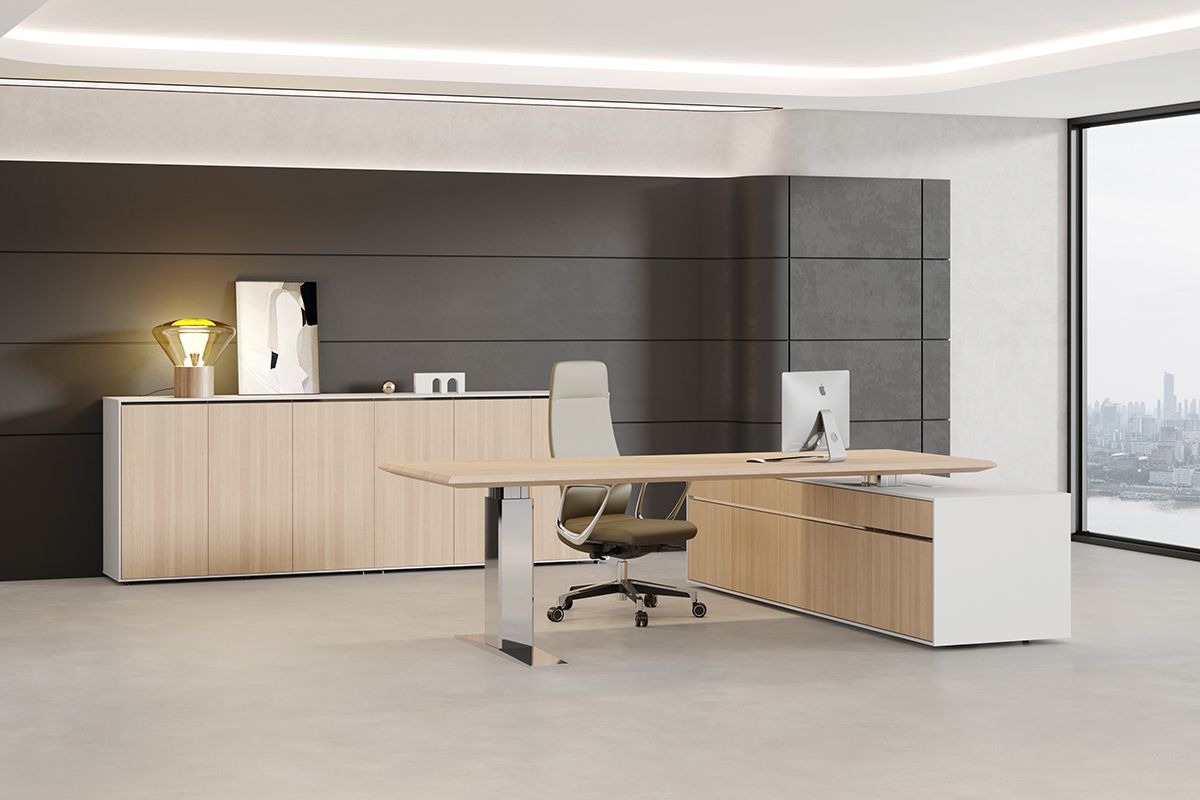 Modern office workspace