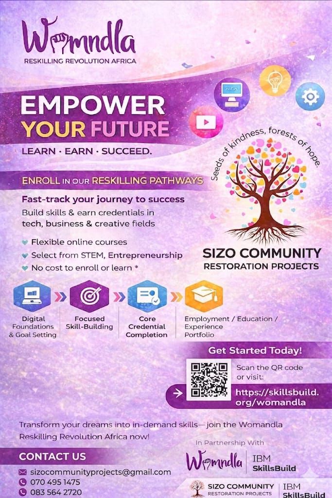 Womandla IBM SkillsBuild Partnership Pamphlet