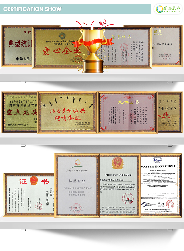 Company Certifications and Awards