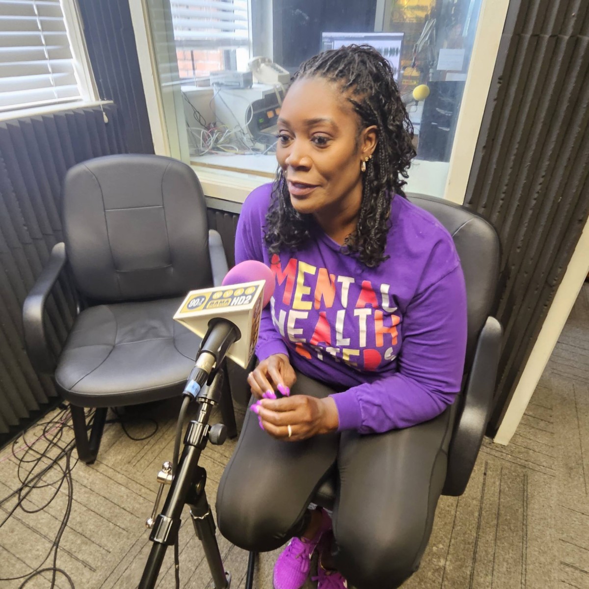 Mental Health Podcast Recording