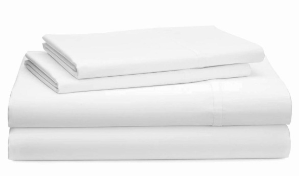 Nevresim Takımı — %80 Pamuk / %20 Polyester Lüks (60 Tel, Düz Beyaz)