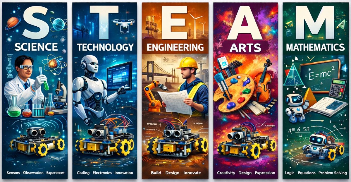 STEAM Education - Science Technology Engineering Arts Mathematics