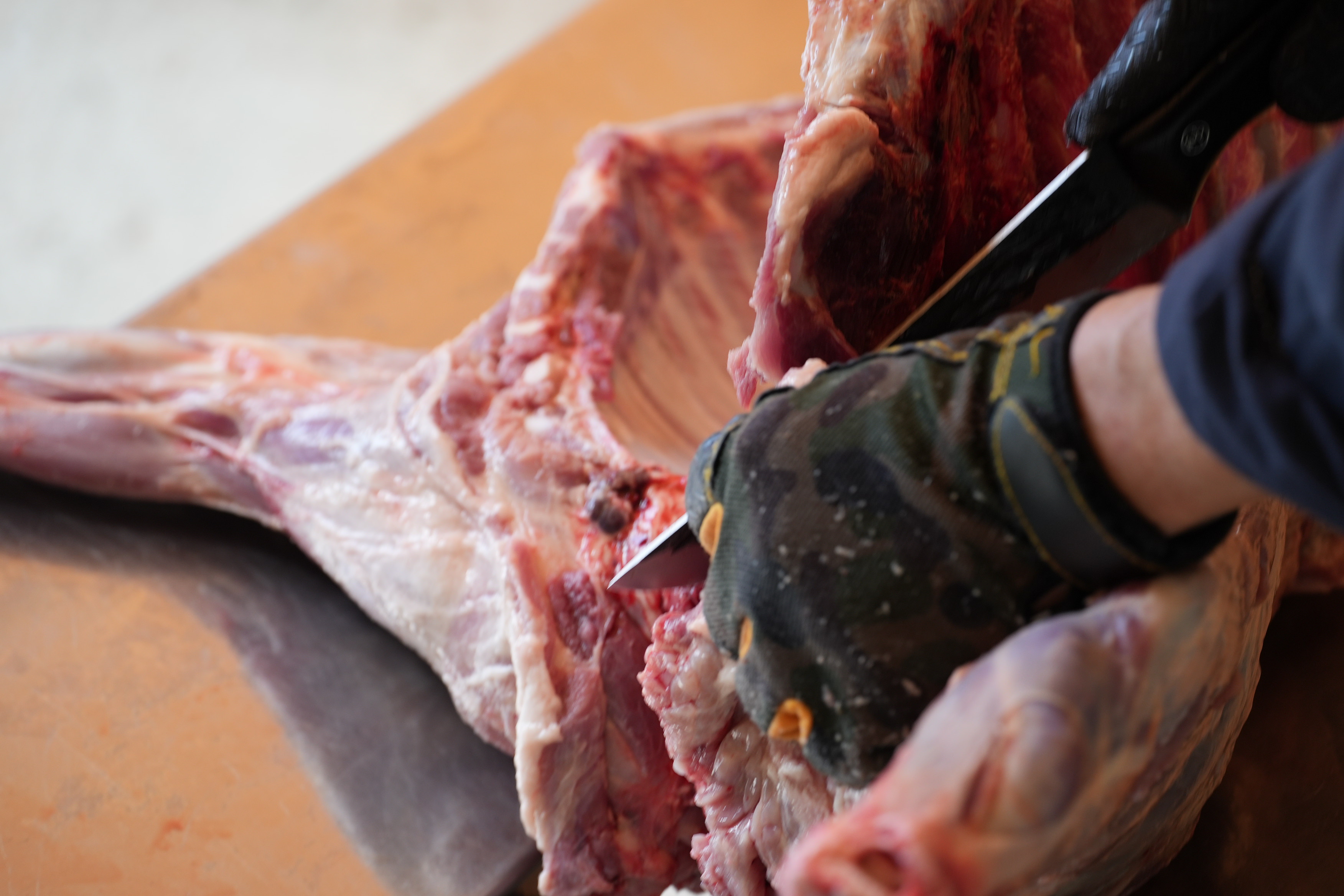 内子ジビエの肉