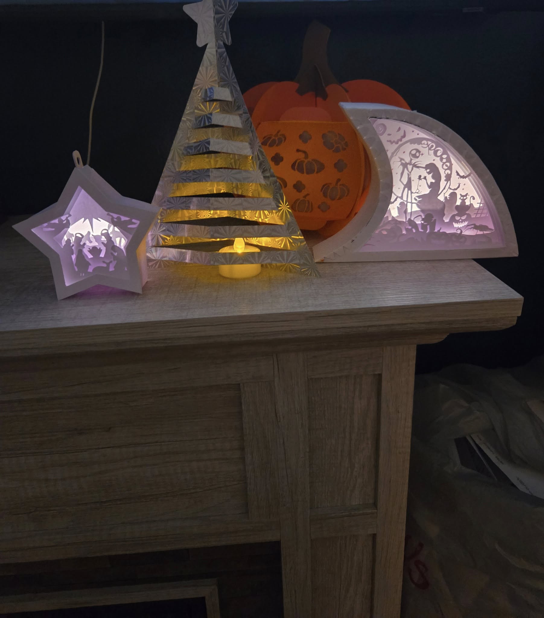 Home-made decor items