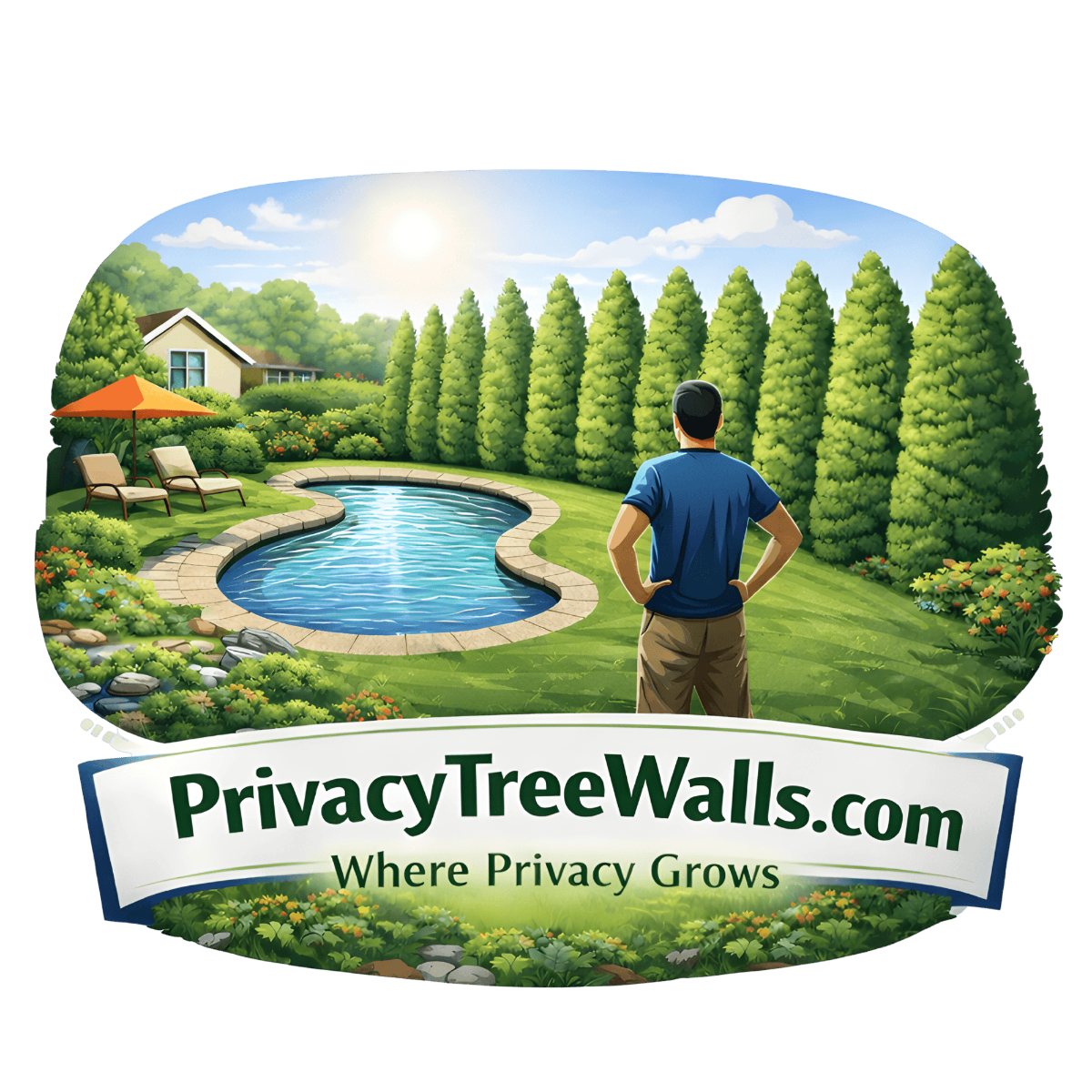 Privacy Tree Walls Logo