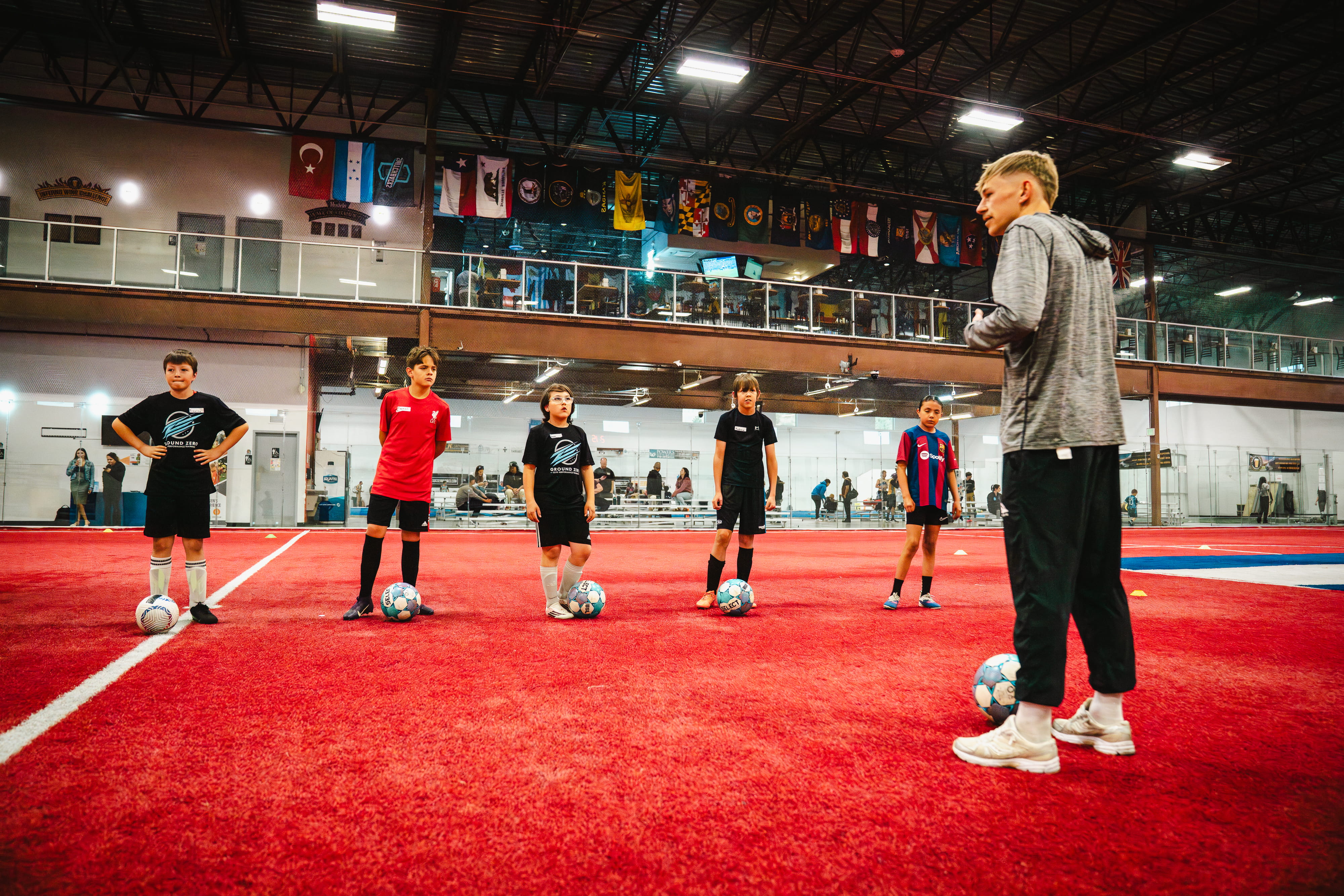 Group training session