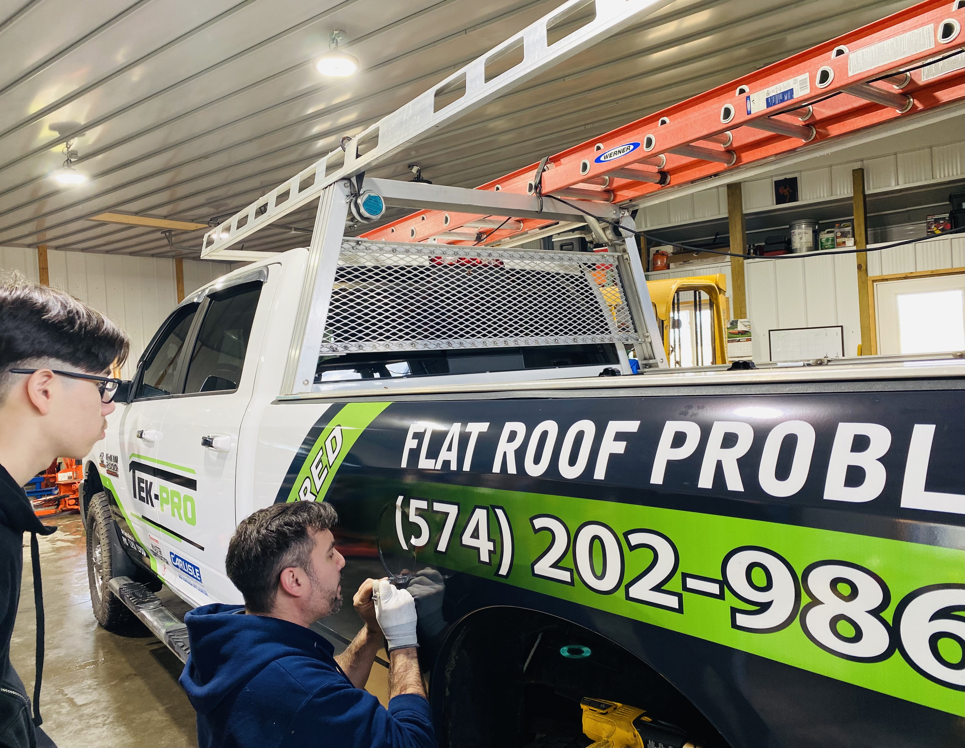 Vehicle Wrap Installation