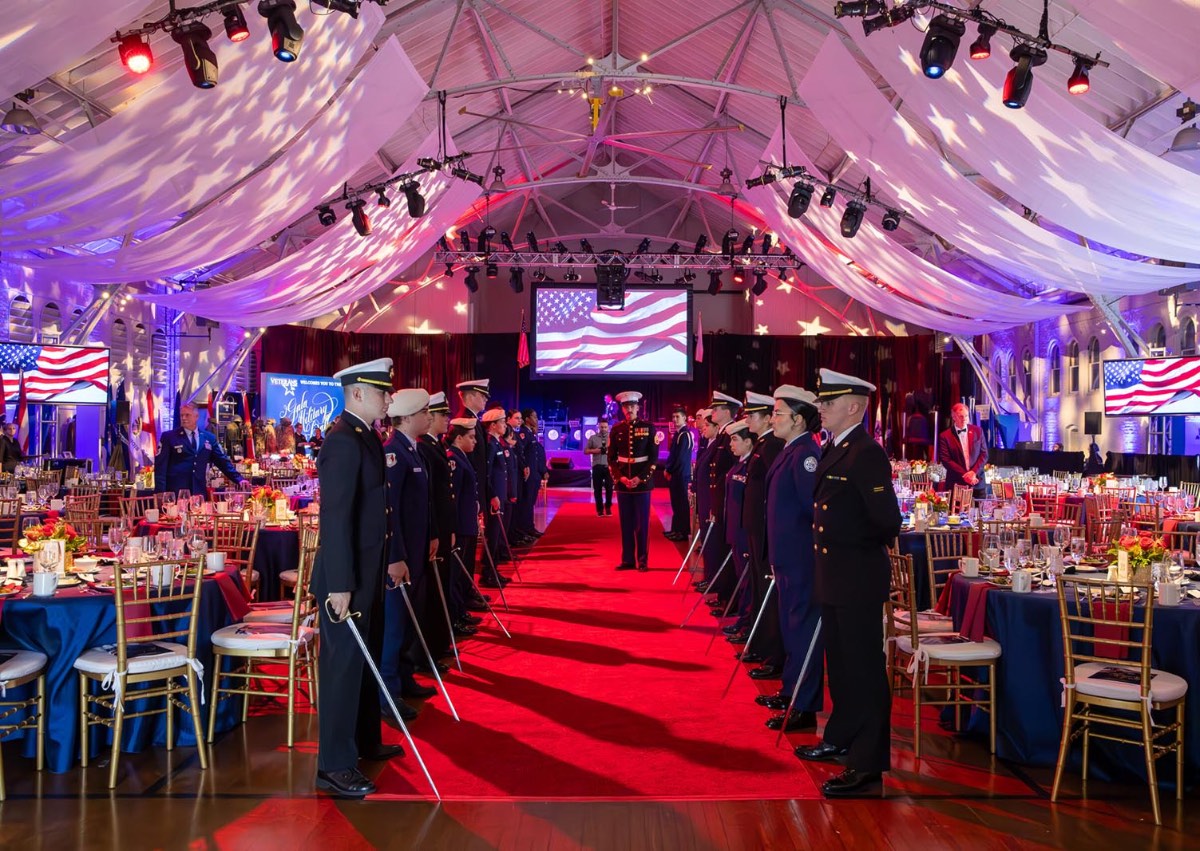 Golfers playing with purpose at a Bucket List Golf charity event benefiting Veterans Inc.