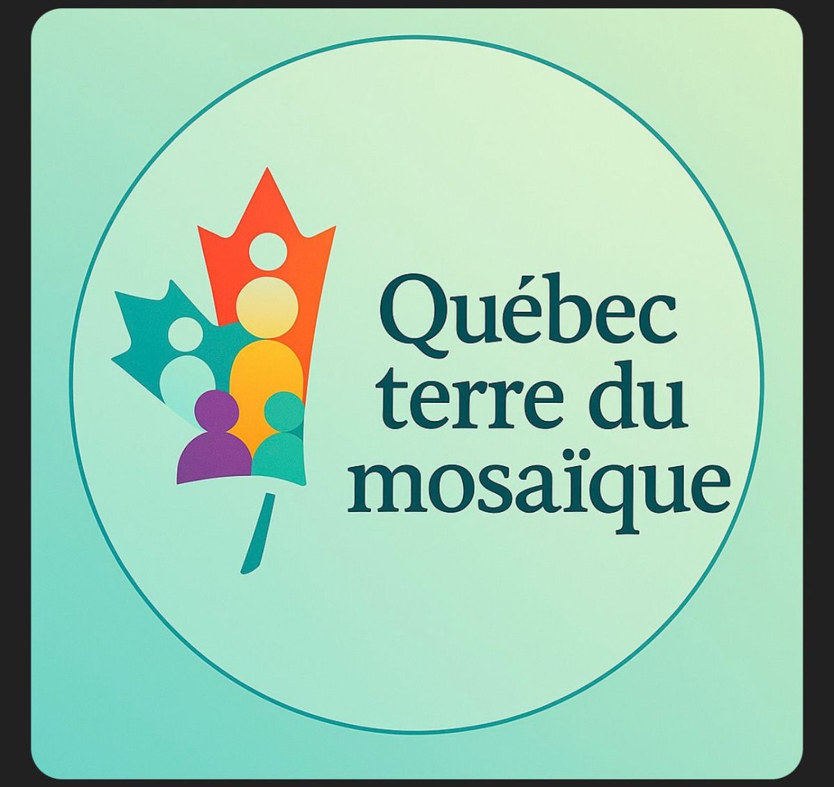 Québec terre du mosaïque