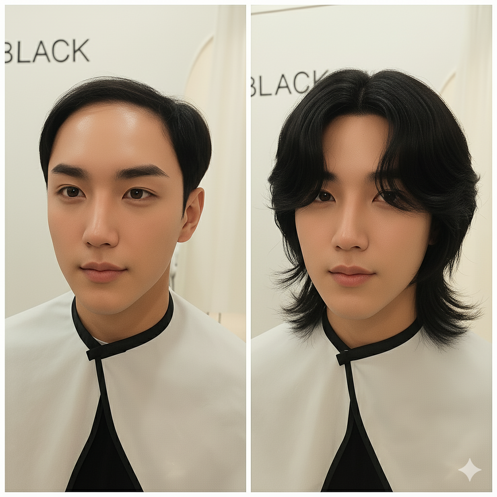 캐주얼 레이어드