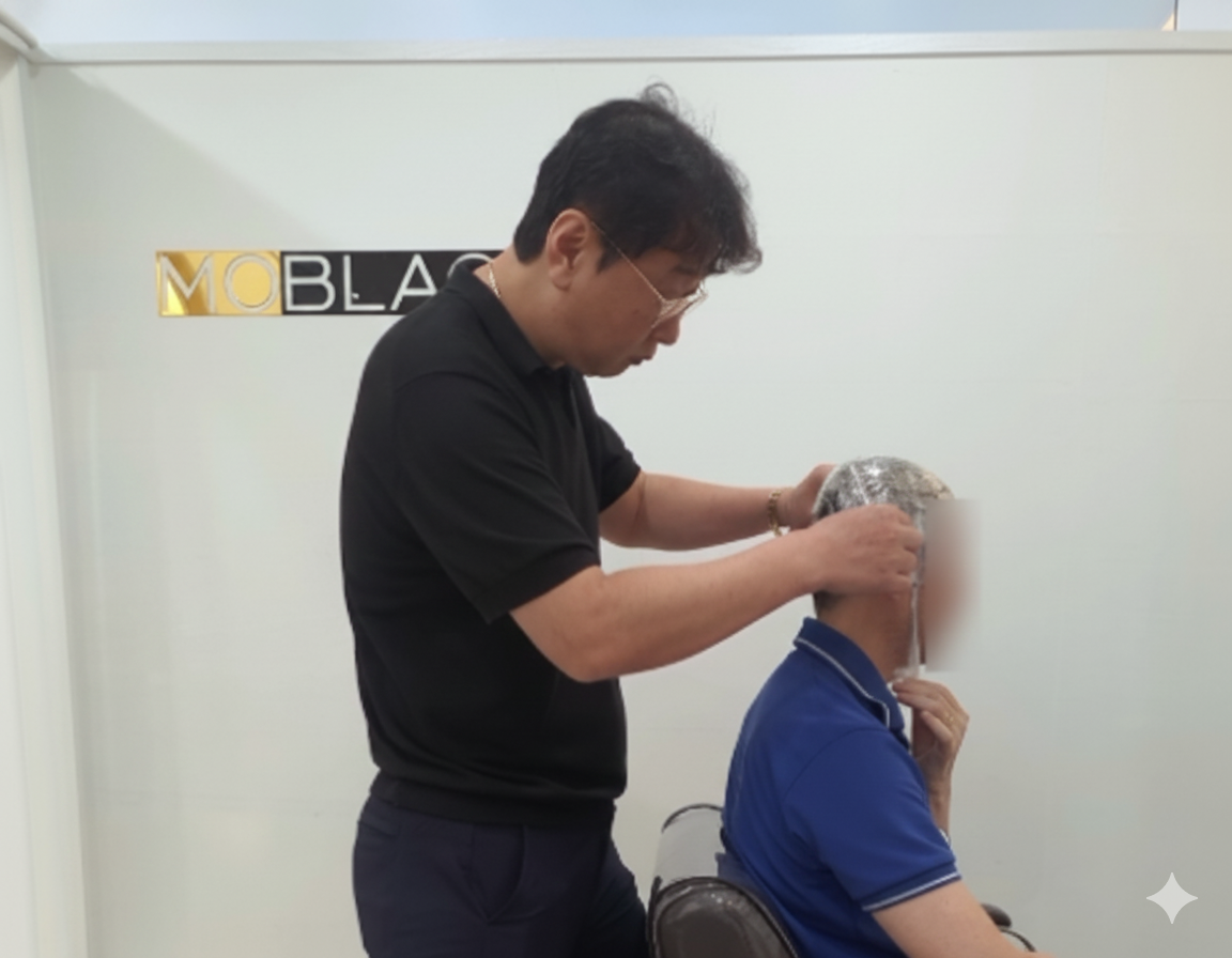 프리미엄 남성 맞춤 가발