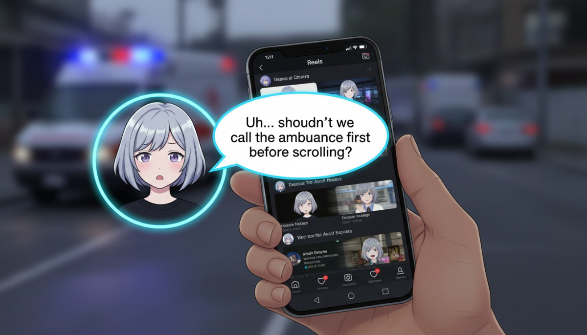 It can intervene in the moment.