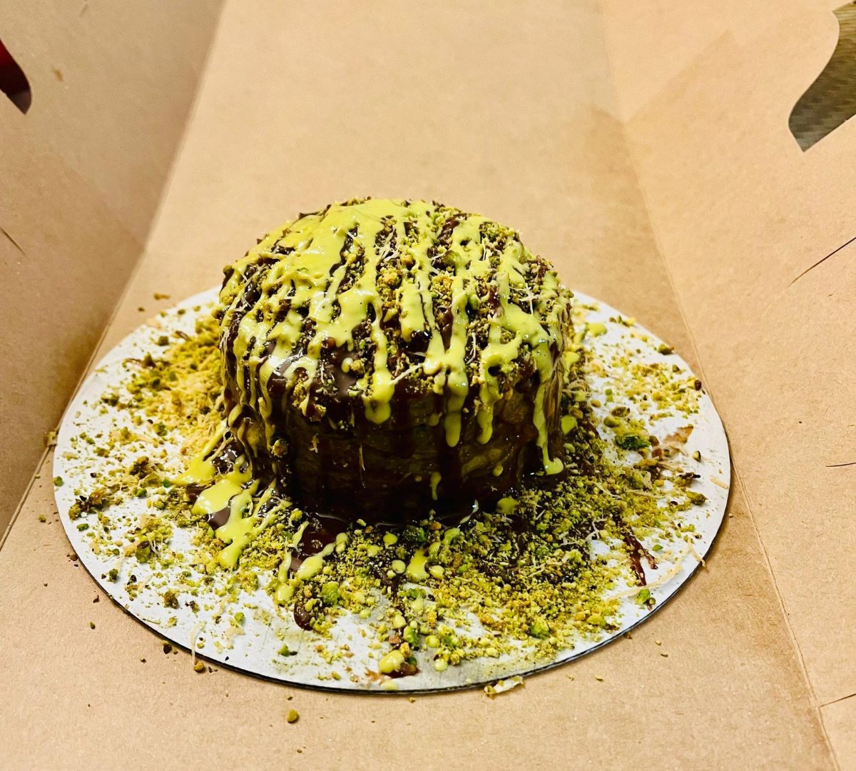 Dubai Chocolate Cake