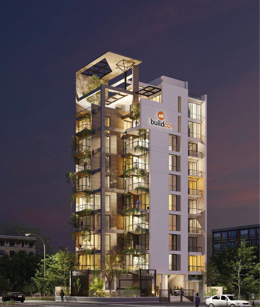 Luxury real estate property with modern architecture and premium finishes