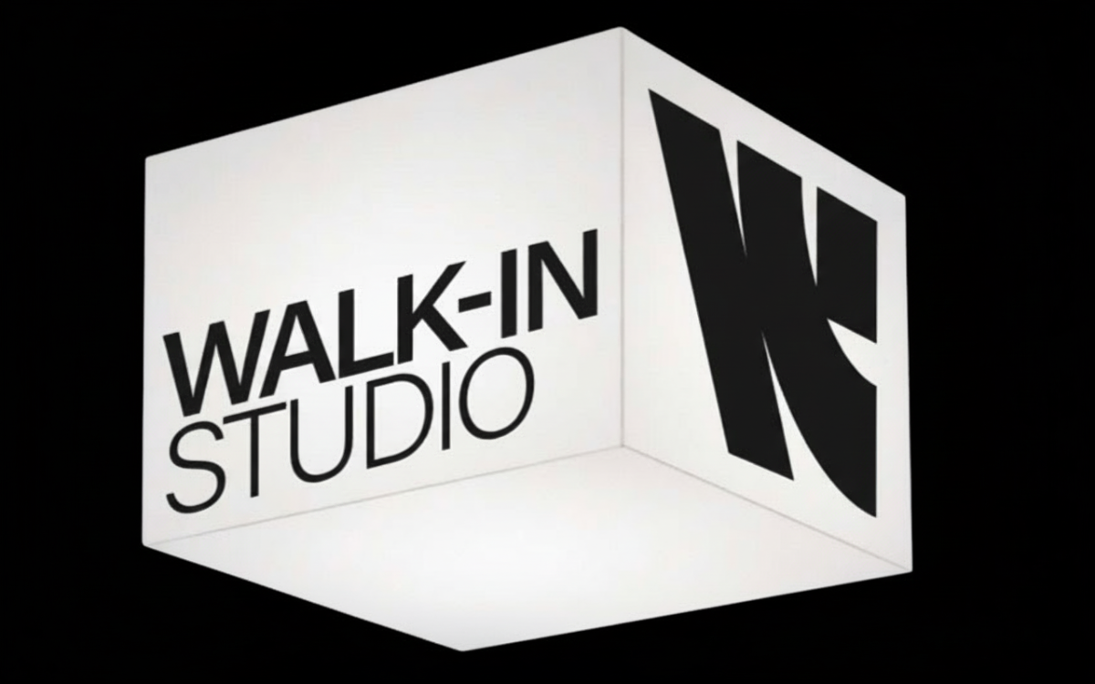 Walk-In Studio — Brand Mockup