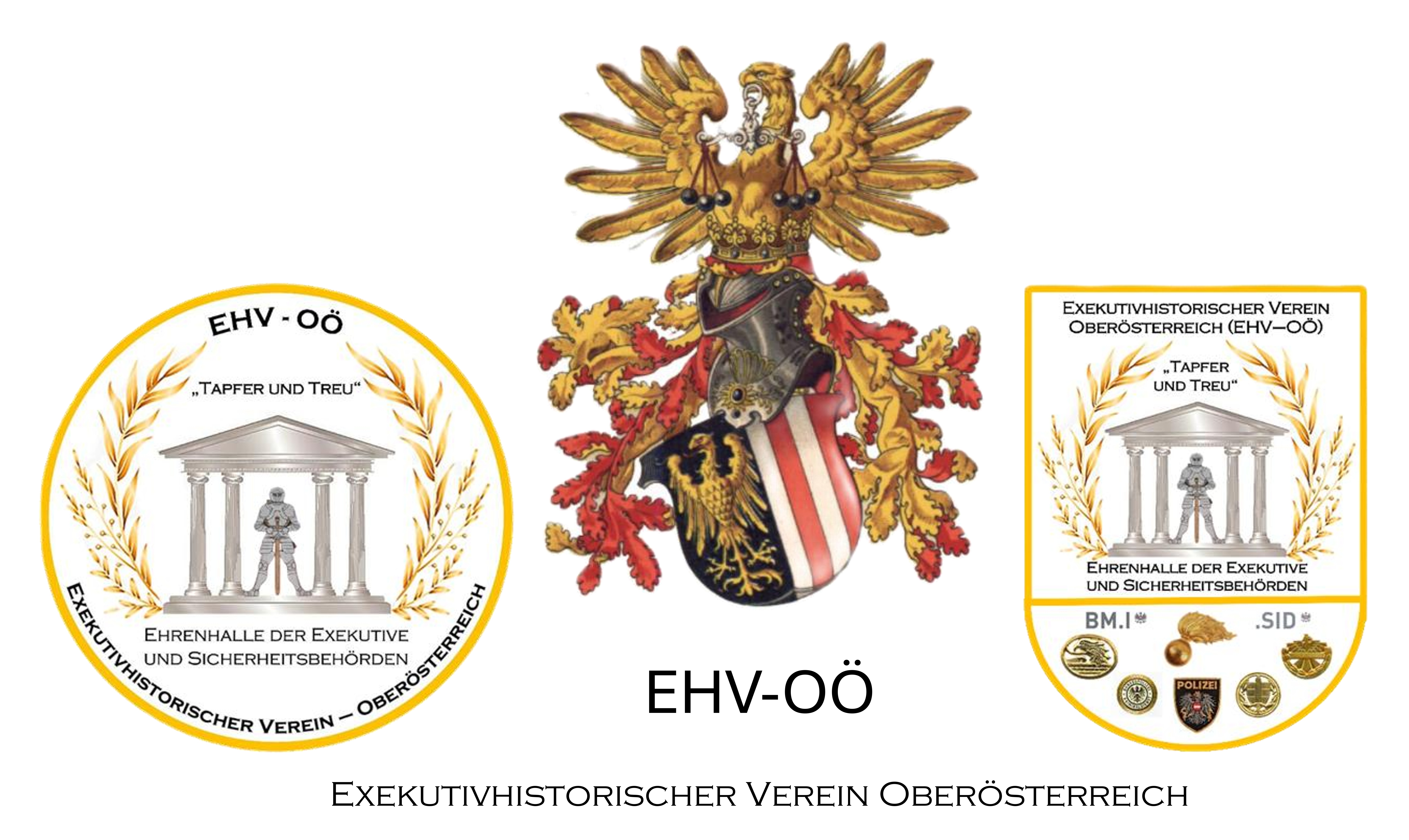 Historische Exponate des Exekutivhistorischen Vereins