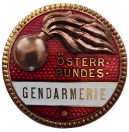 Österreichische Bundesgendarmerie Dienstmarke 1934-1938