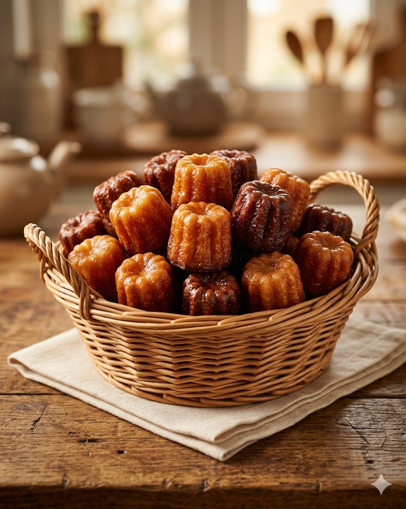 Box de 30 mini cannelés