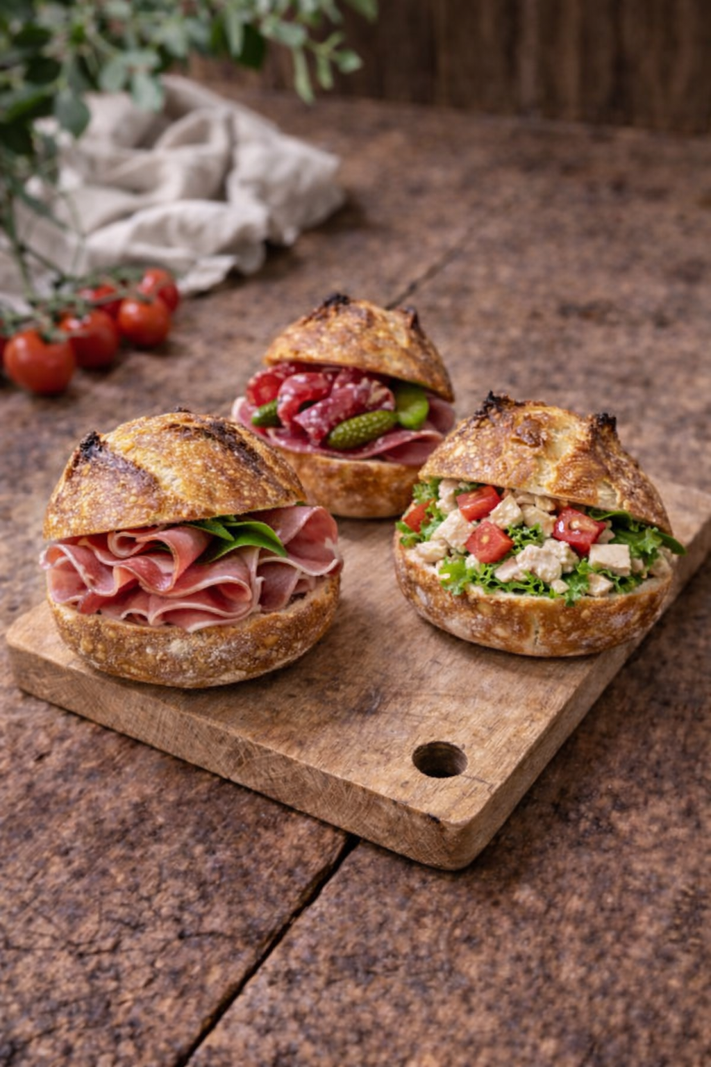 Plateau de 15 petits pains gourmets – Terroir