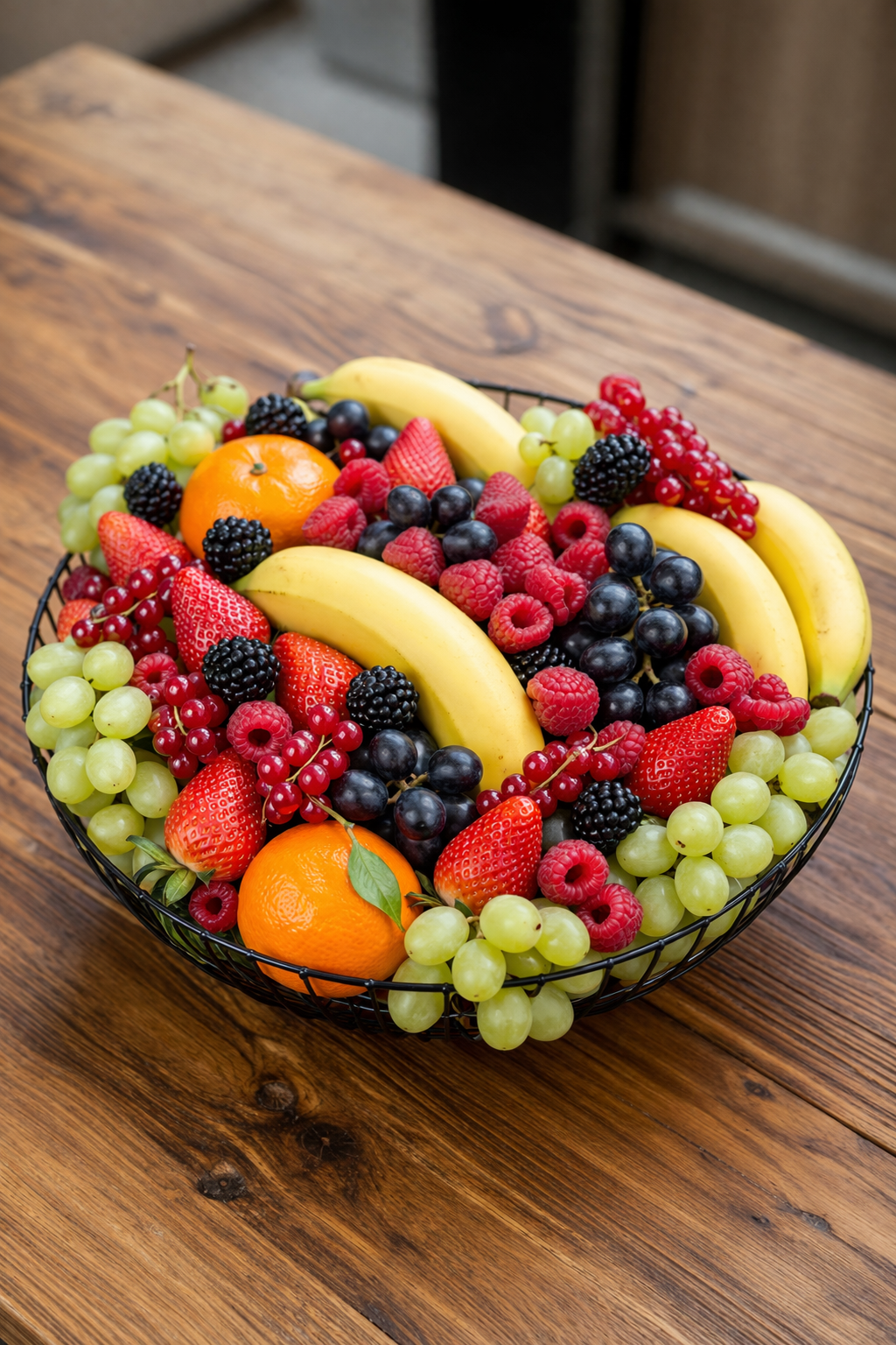 Corbeille de fruits frais