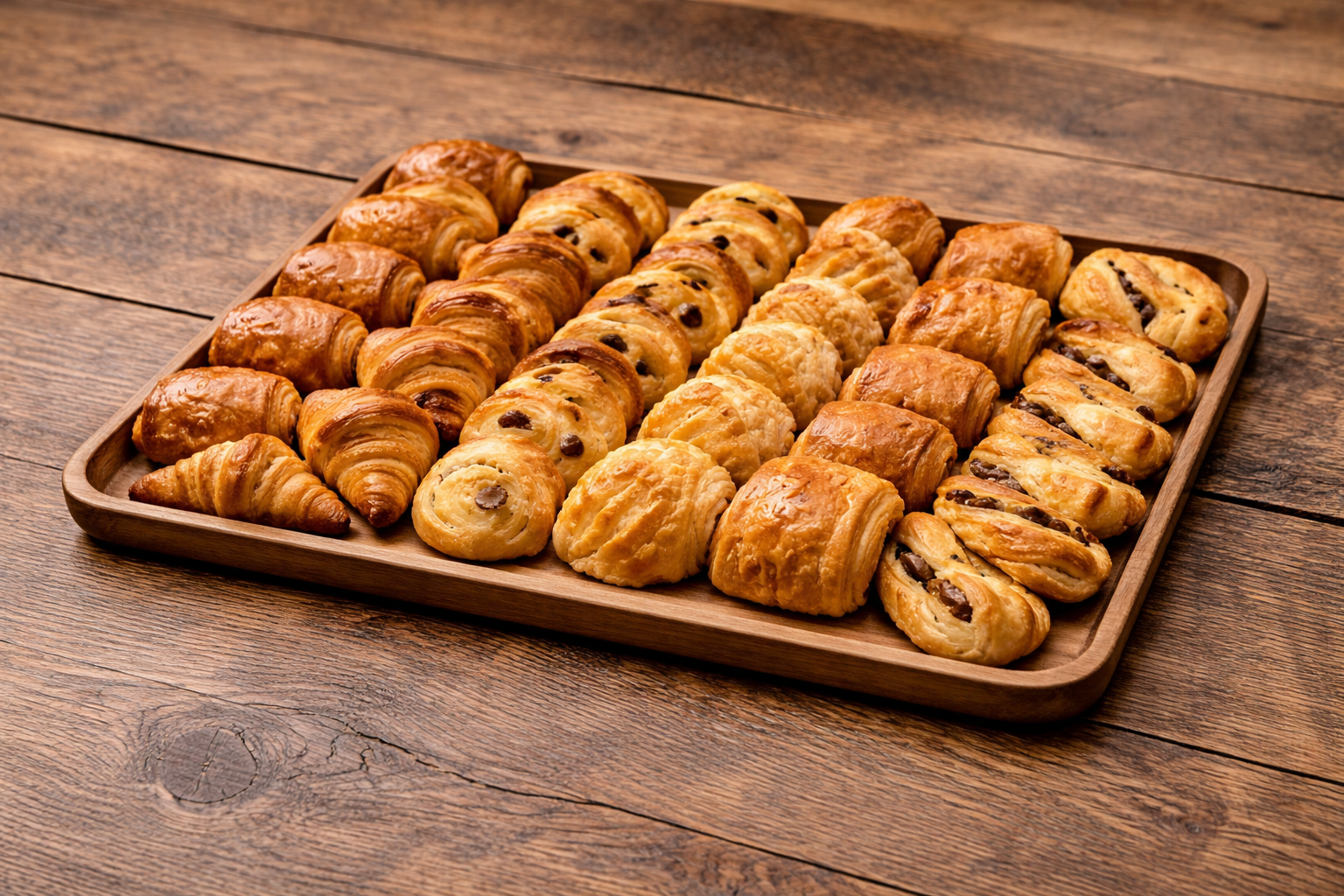 Plateau de 30 mini viennoiseries