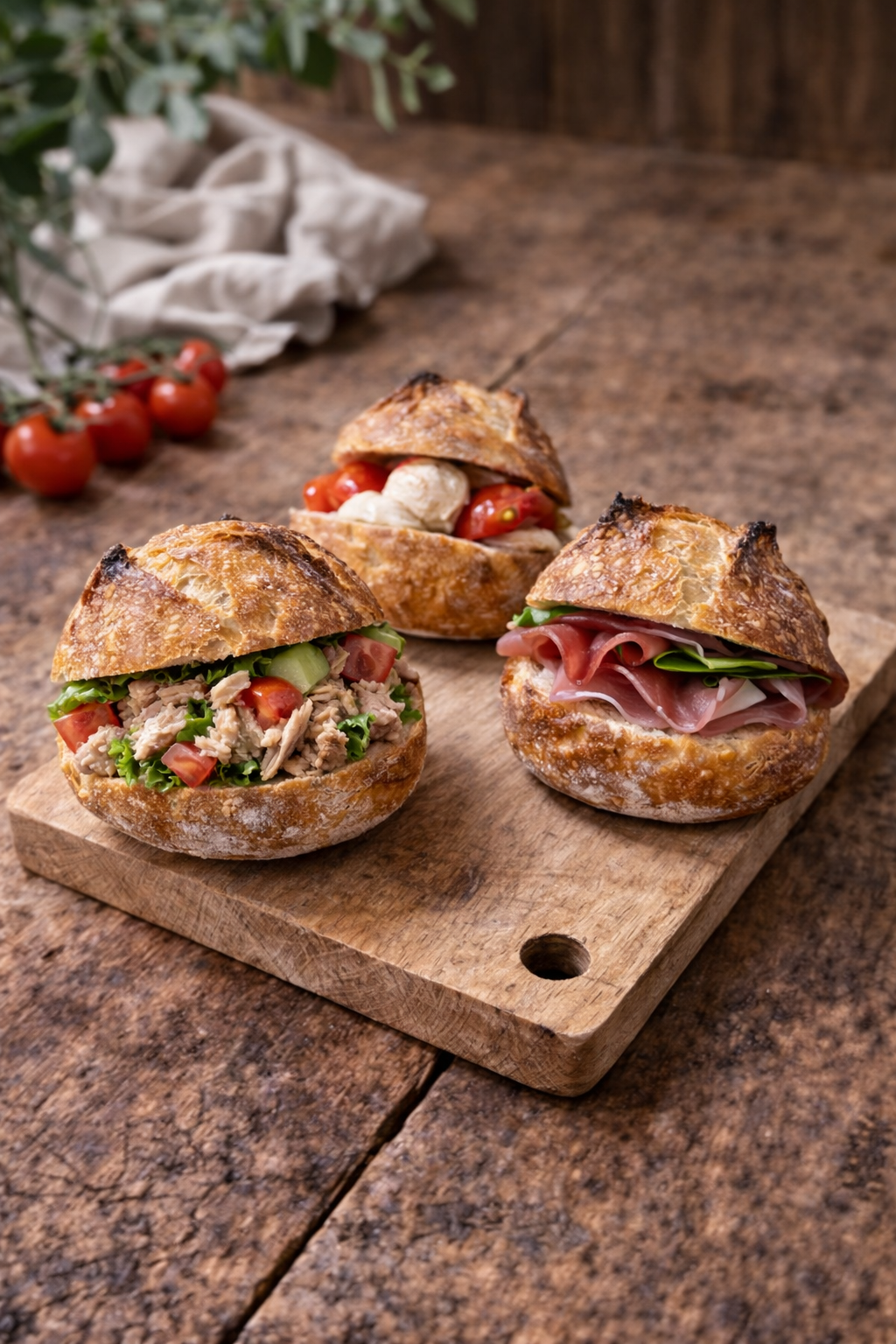 Plateau de 15 petits pains gourmets – Terroir